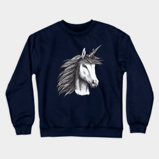 Realistic Unicorn Crewneck Sweatshirt